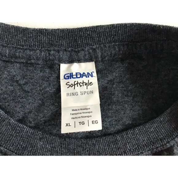 Breast Cancer Awareness Gildan Graphic T Shirt Size XL Gray Short Sleeve - Picture 6 of 8